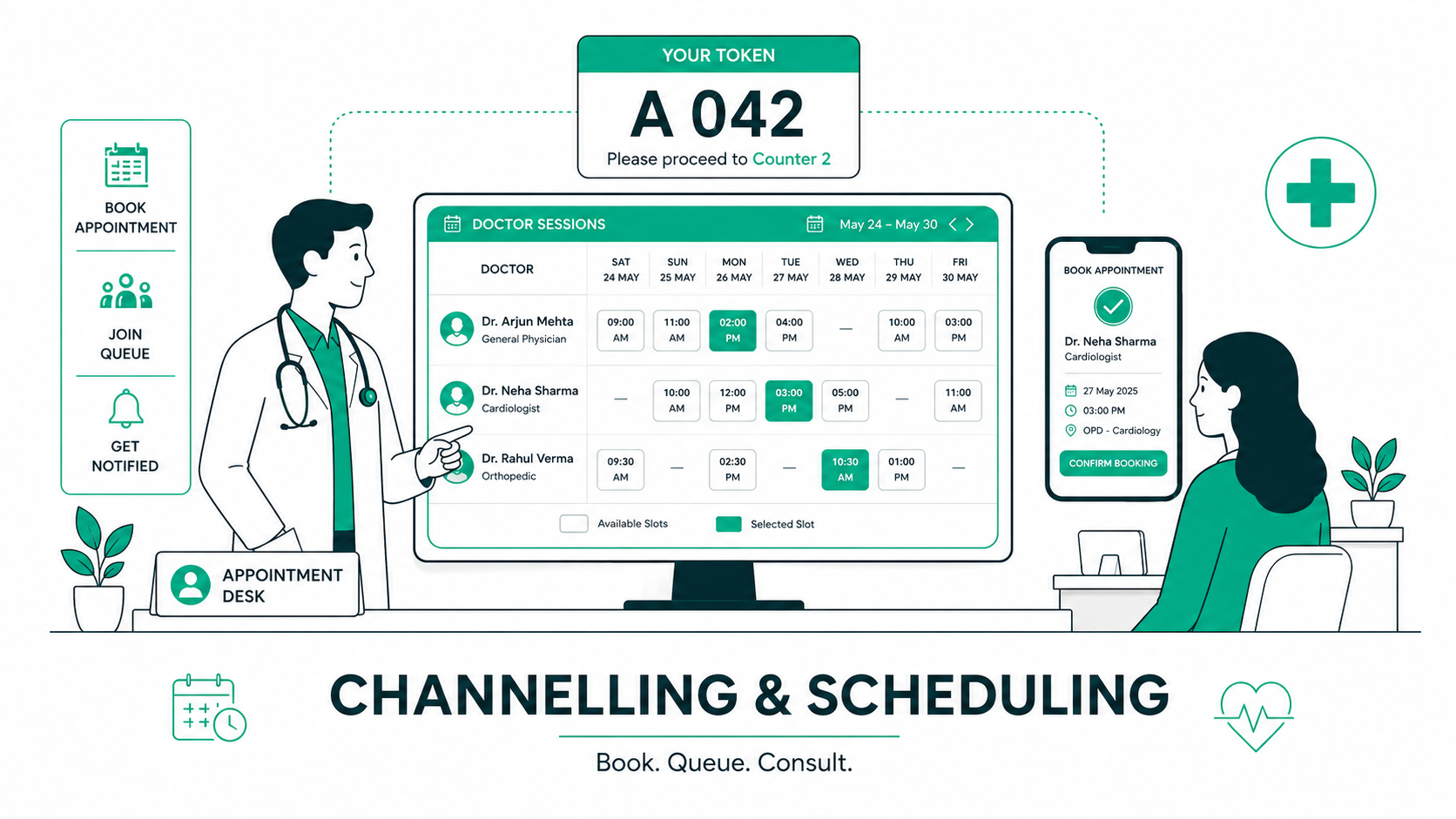 Channelling and Scheduling